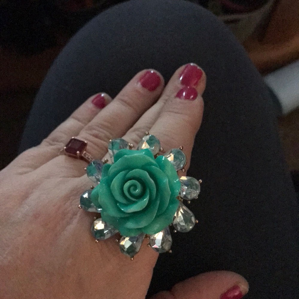 Flower Statement Ring
